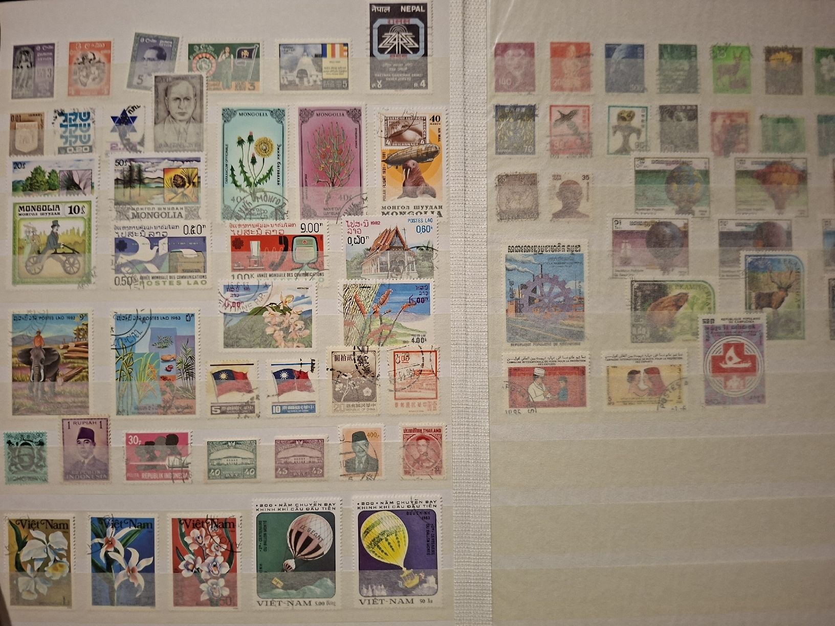 Alle Briefmarken: Briefmarkensammlung div. länder  – Gebraucht aus Balgach von SIMEON27 7