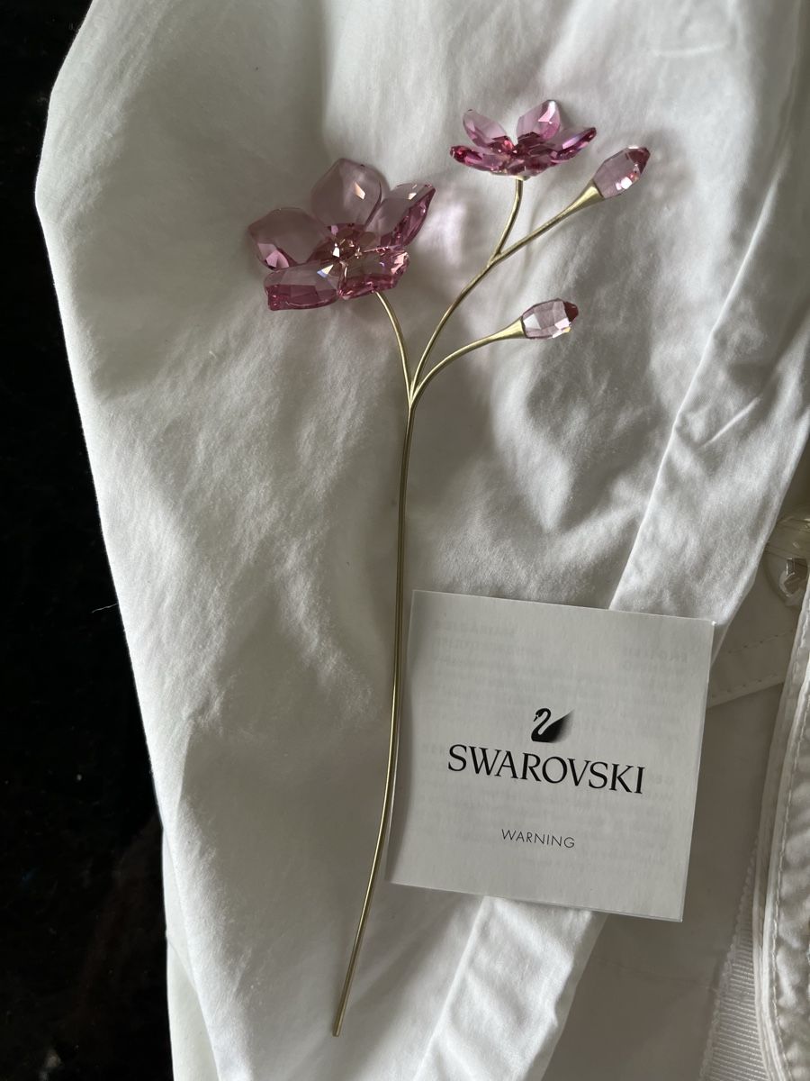 Swarovski Tutte le decorazioni: Swarovski Dekor Blume – Nuovo e nell'imballaggio originale da Ebmatingen venduto da Heinco 1