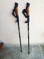 2x  Wanderstöcke teleskopisch 90-135 cm lang fabrikneu 332gr