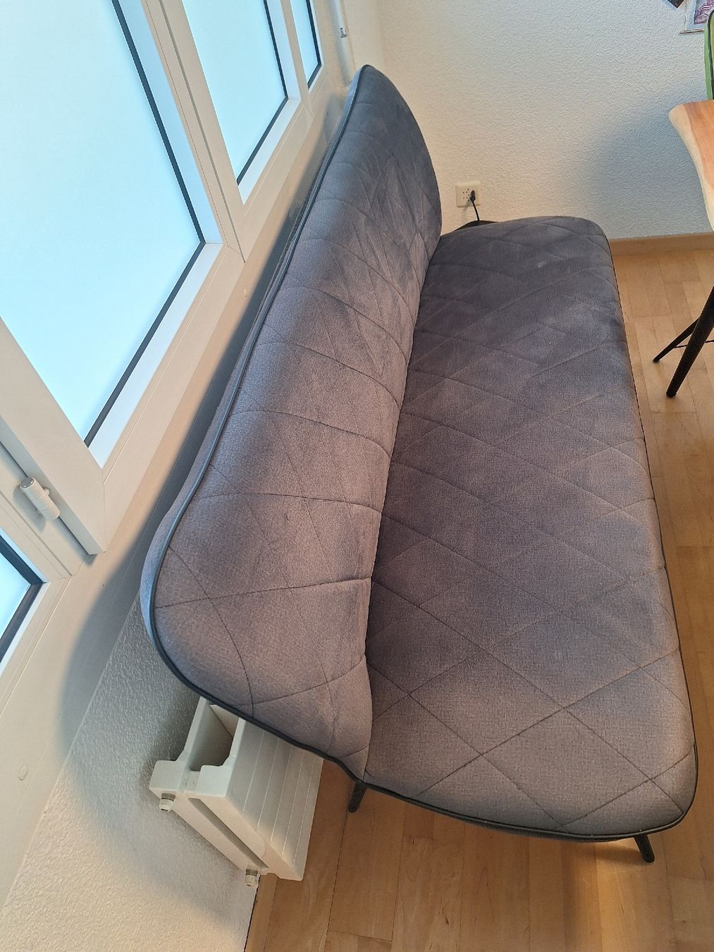 Panchine: Sitzbank  Metall, Textil grau – Usato da Wittenbach venduto da Schnuggihaas 2