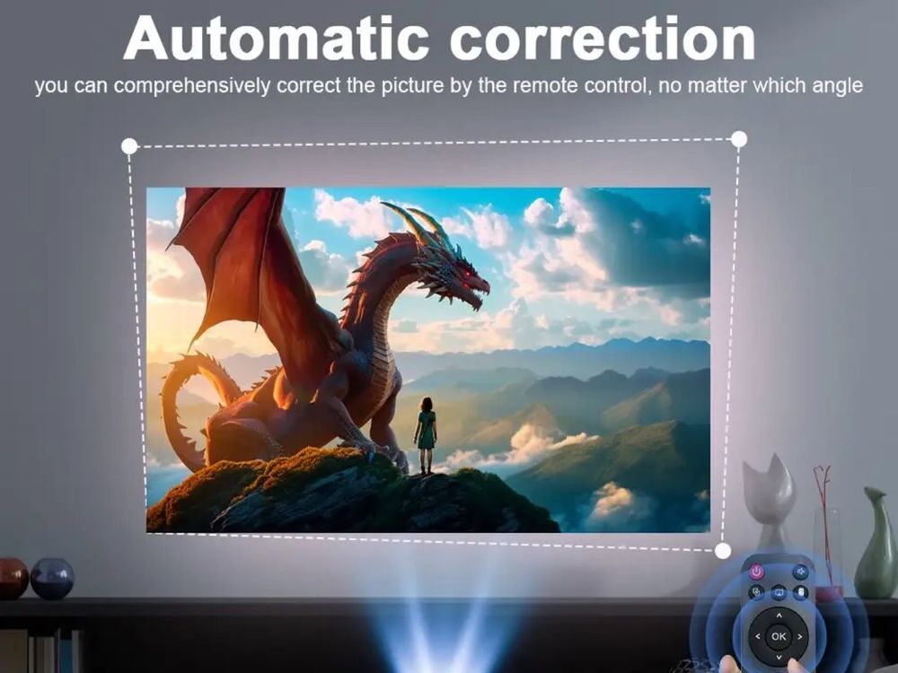 Full 3d Projectormagcubic 4k Android 11 Projector - 200 Ansi