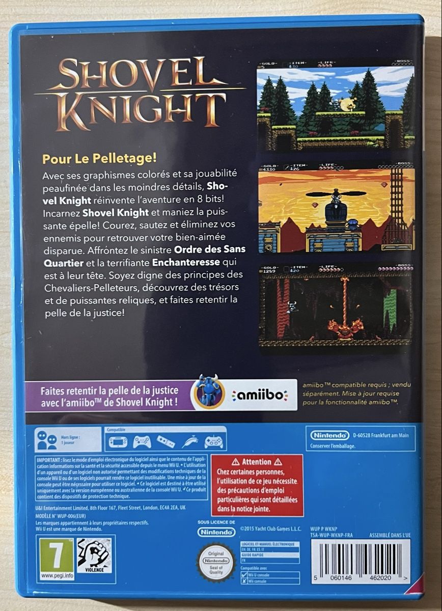 Giochi: Shovel Knight WiiU – Usato da Grandevent venduto da David28313 1