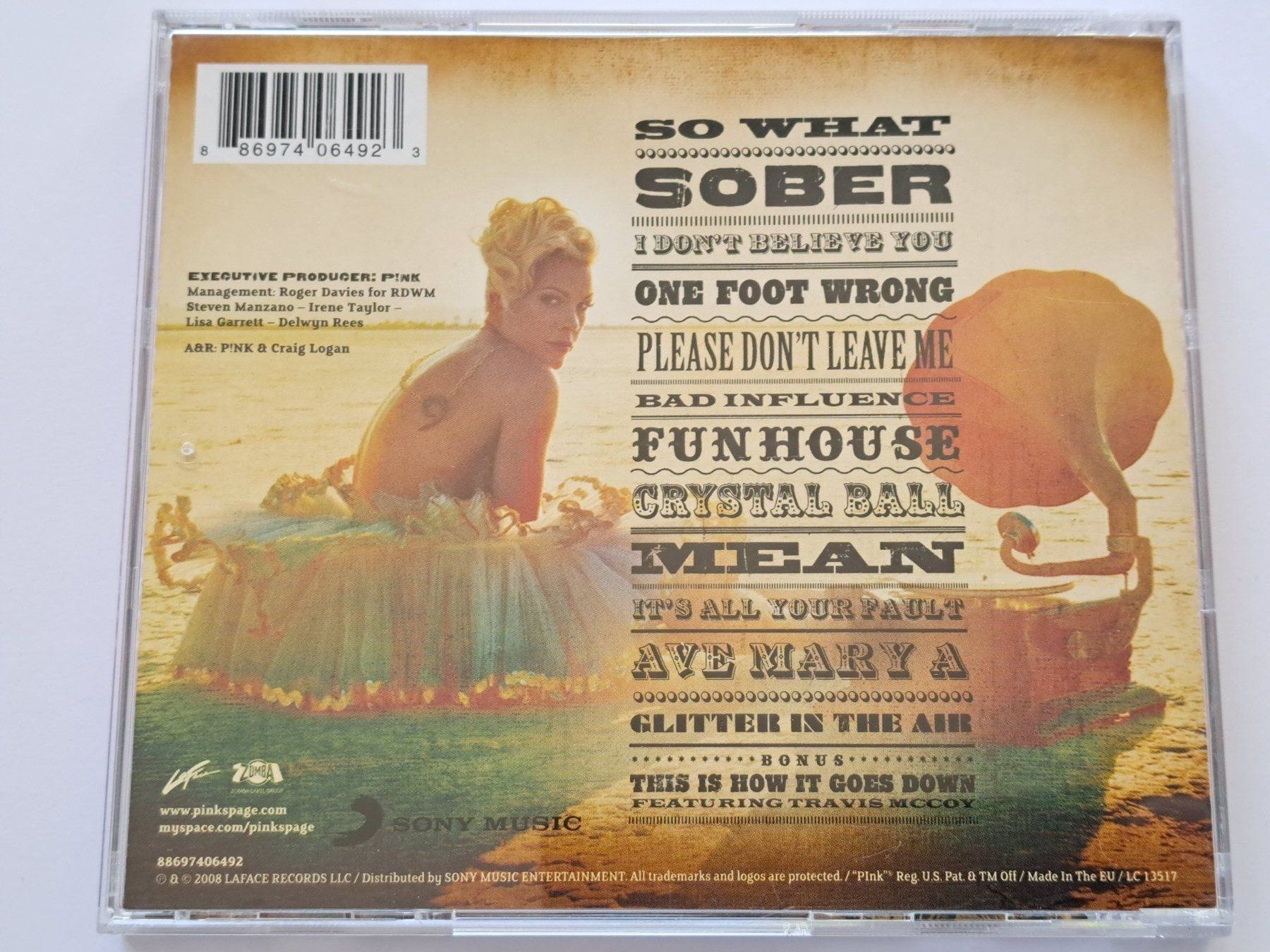 CD: Cd Pink - Funhouse – Usato da Pully venduto da bro_n52j 1