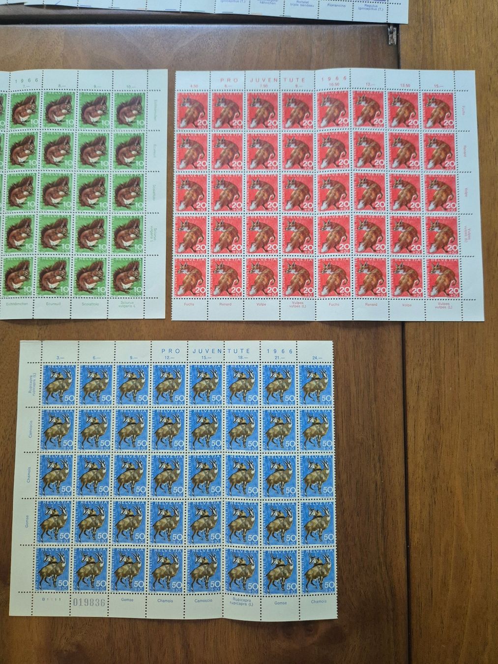 Tous les timbres: Frankaturware 100 CHF. GRATISLIEFERUNG ! – Neuf (Voir description) à Horgen par frankatur 5