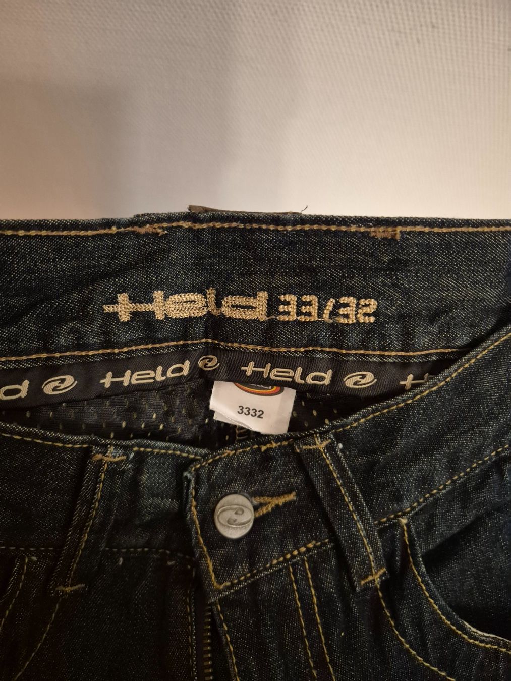 Held Hosen: Held Motorradhose Jeans Denim – Neu (gemäss Beschreibung) aus Brunnen von skiingislife 2