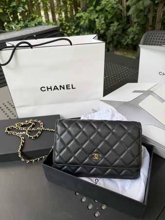 Elegante WOC Umhängetasche aus 100 % echtem Leder