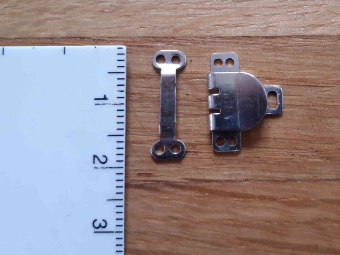 Perlen (unechte): Metallverschlüsse, extra flach – Neu (gemäss Beschreibung) aus Windisch von Re_ 2