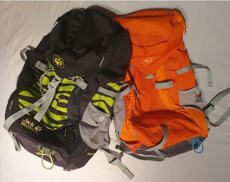 Jack Wolfskin Rucksack KIDS ALPINE TRAIL, Schwarz-grün, 20L
