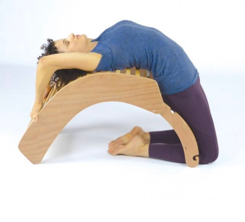 Yoga wooden Backbender foldable
