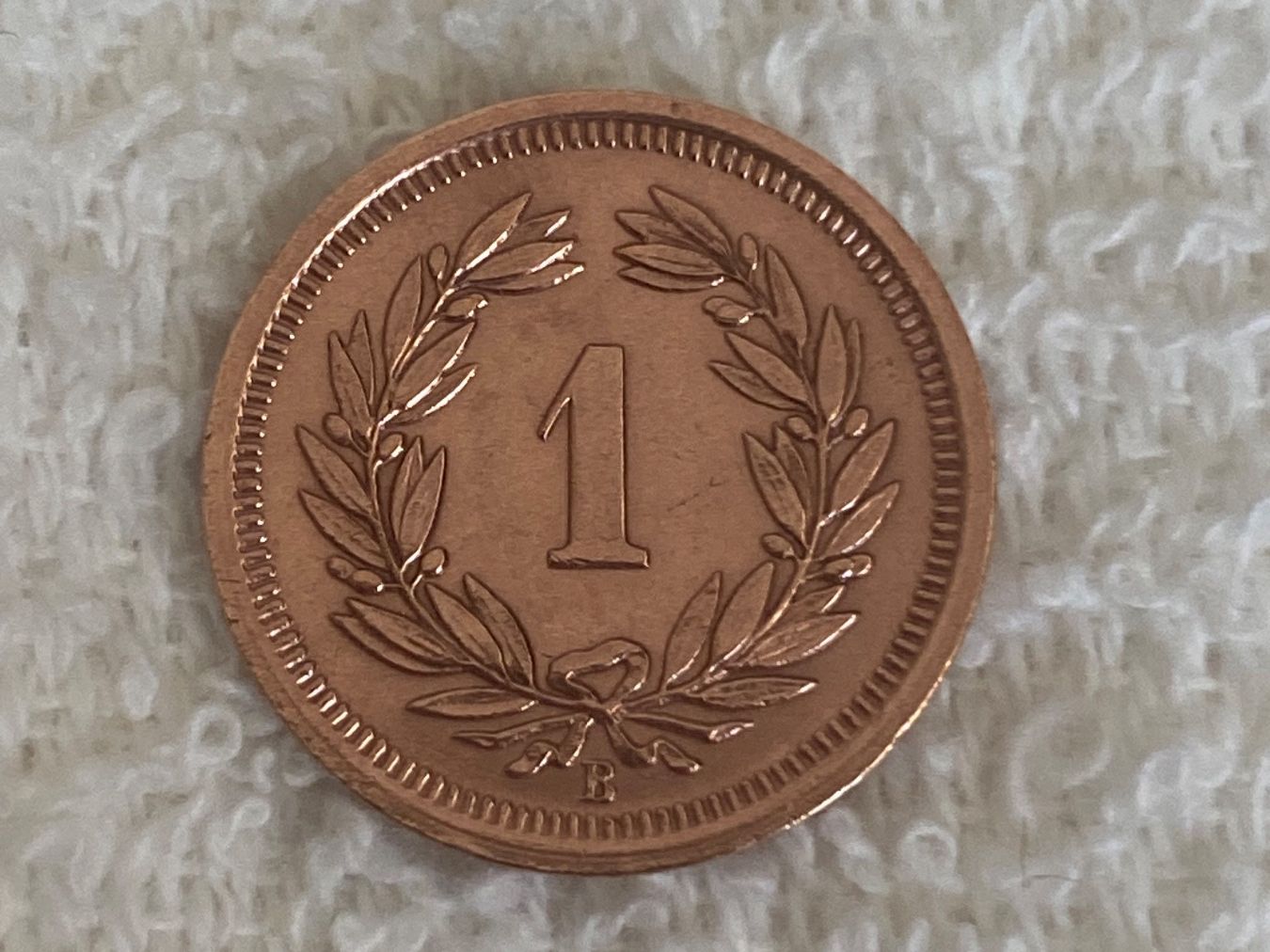 Tutti le monete: 1 centime/Rappen 1891 sm – Usato da Nyon venduto da Ilmi09 1