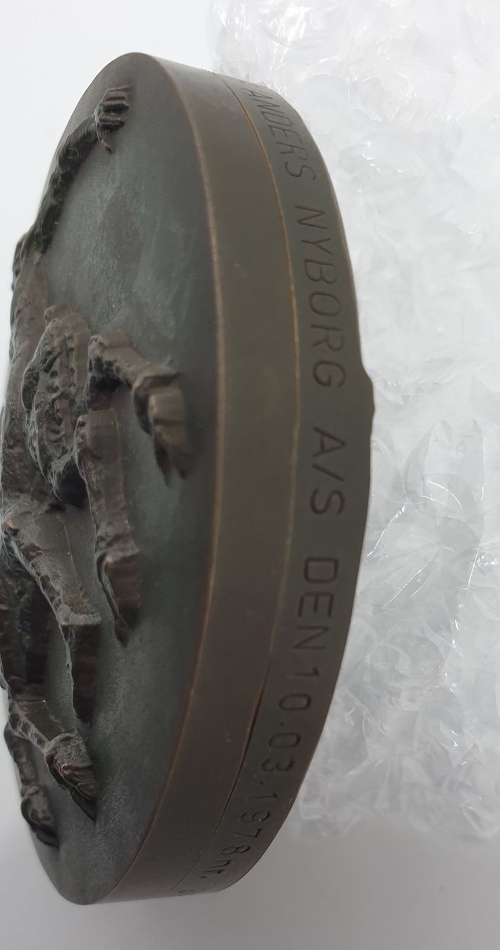 Sculture & Statue: Bronze Anders Nyborg 1978 – Usato da Emmen venduto da magelan 7