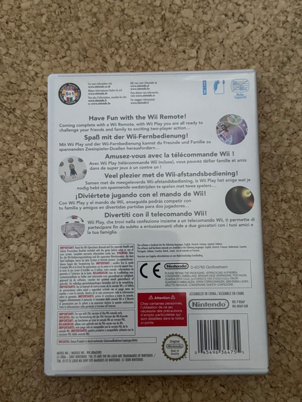 Nintendo Spiele: Wii Play – Gebraucht aus Biberist von a_vA 2