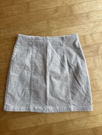 Cord-Minirock, beige, Grösse 38, Neu