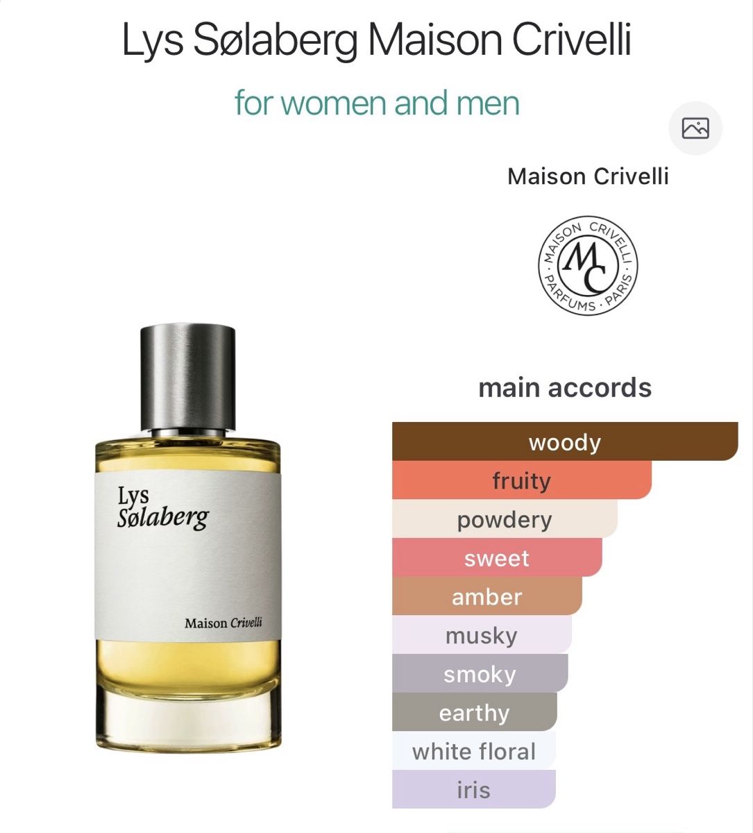 Profumi & Eau de Toilette: 2 x 1,5ml EdP Maison Crivelli – Usato da Genève venduto da StaceyH 1