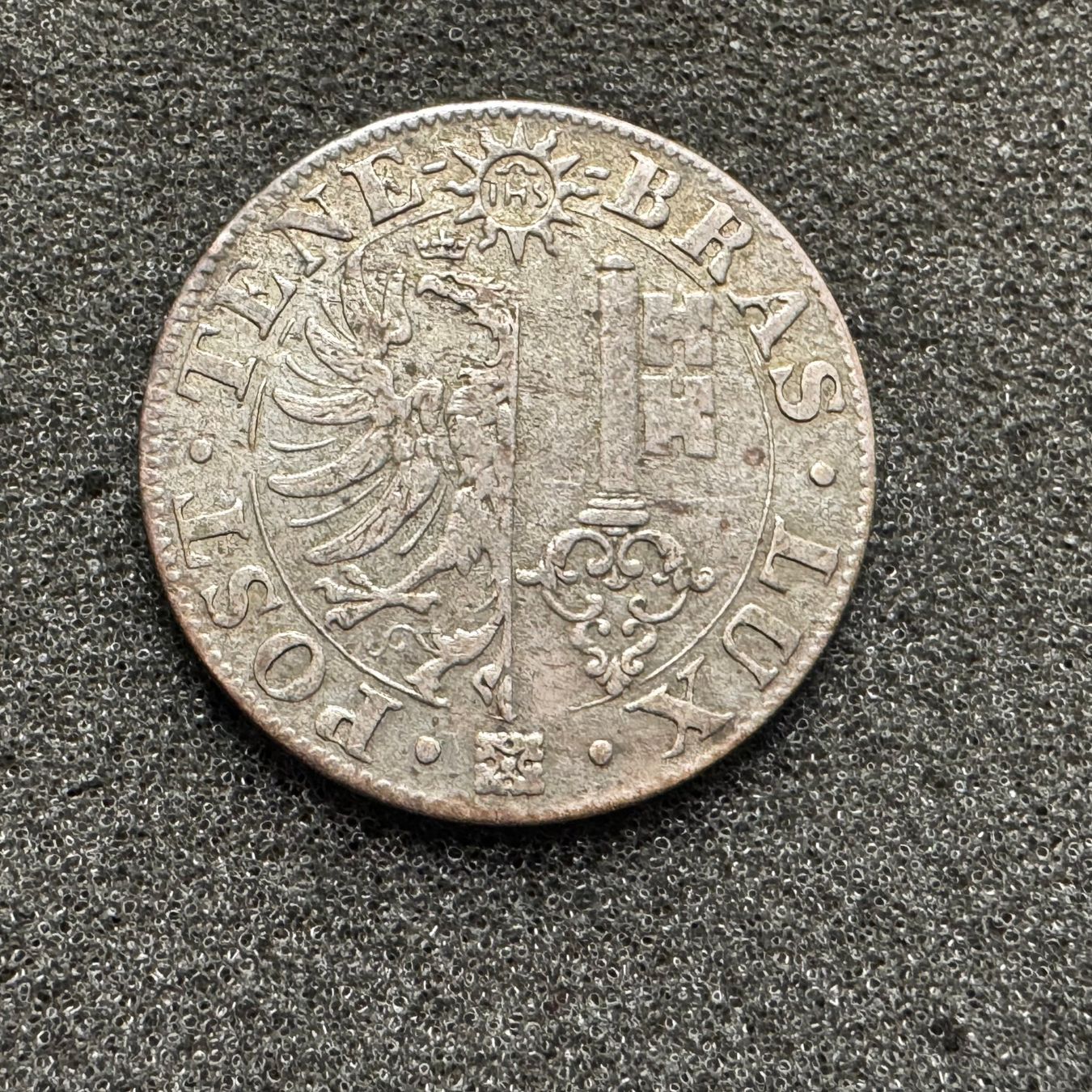 Tutti le monete: 25 Centimes Kanton Genf 1844 – Usato da Reitnau venduto da tb-muenzen 1