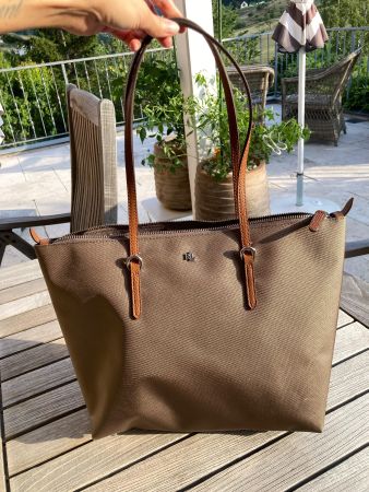RLL Lauren Ralph Lauren Tasche Braun