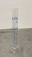 Messzylinder 50ml, Glas, Laborbedarf, Top Zustand!
