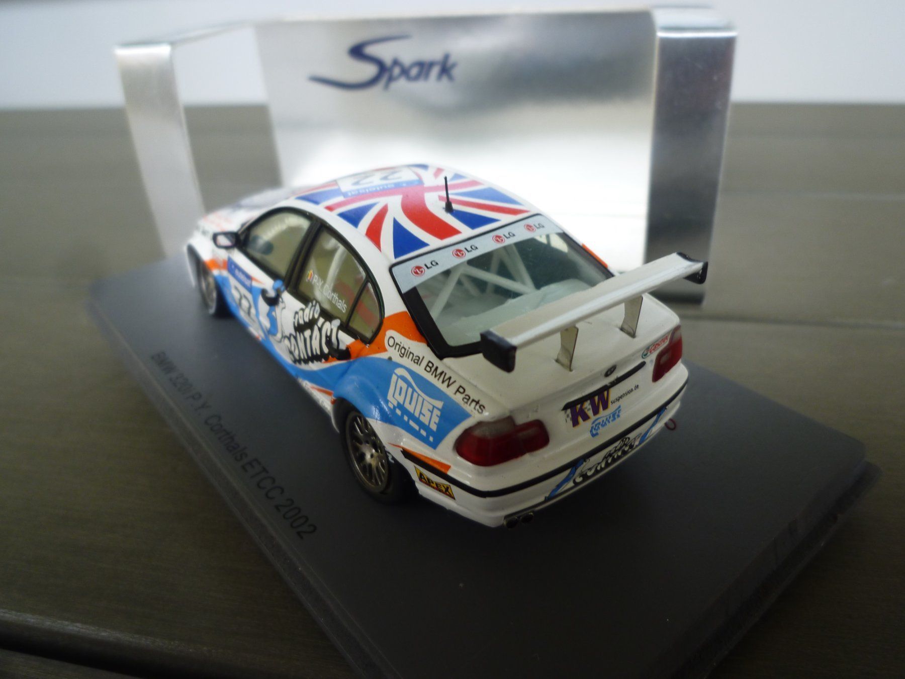 BMW Modellini d'auto: BMW 320i (ETCC 2002) – Nuovo e nell'imballaggio originale da Flawil venduto da Imperiosud 3
