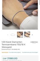 Diamant 1ct Tennisarmband