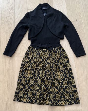 Wollkleid von Luisa Spagnoli mit Bolero Gr S
