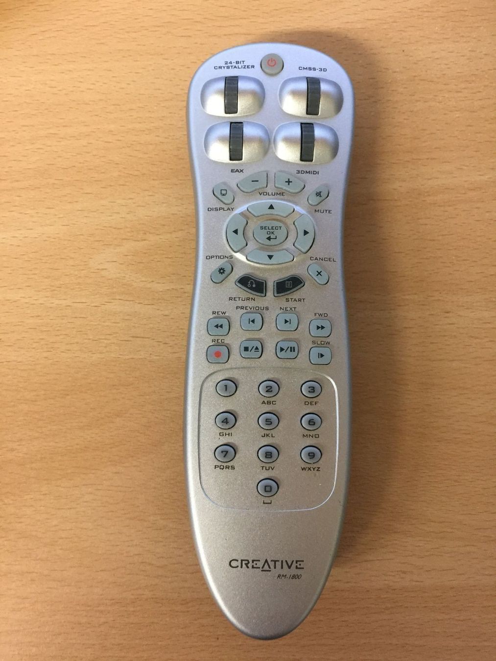 Telecomandi: Fernbedienung Creative RM-1800 – Usato da Glattfelden venduto da cybermaxx