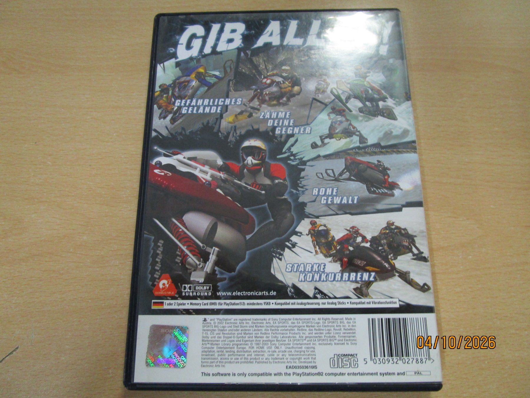 Sony Spiele: Sled Storm Sony Playstation 2 PS2 – Gebraucht aus Goldau von agestuffer 1