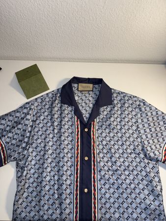 Gucci Seidenhemd Grösse M  Quittung