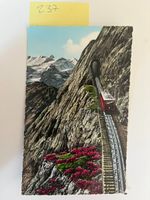 Postkarte Pilatusbahn Eselwand & Berneralpen; 1962