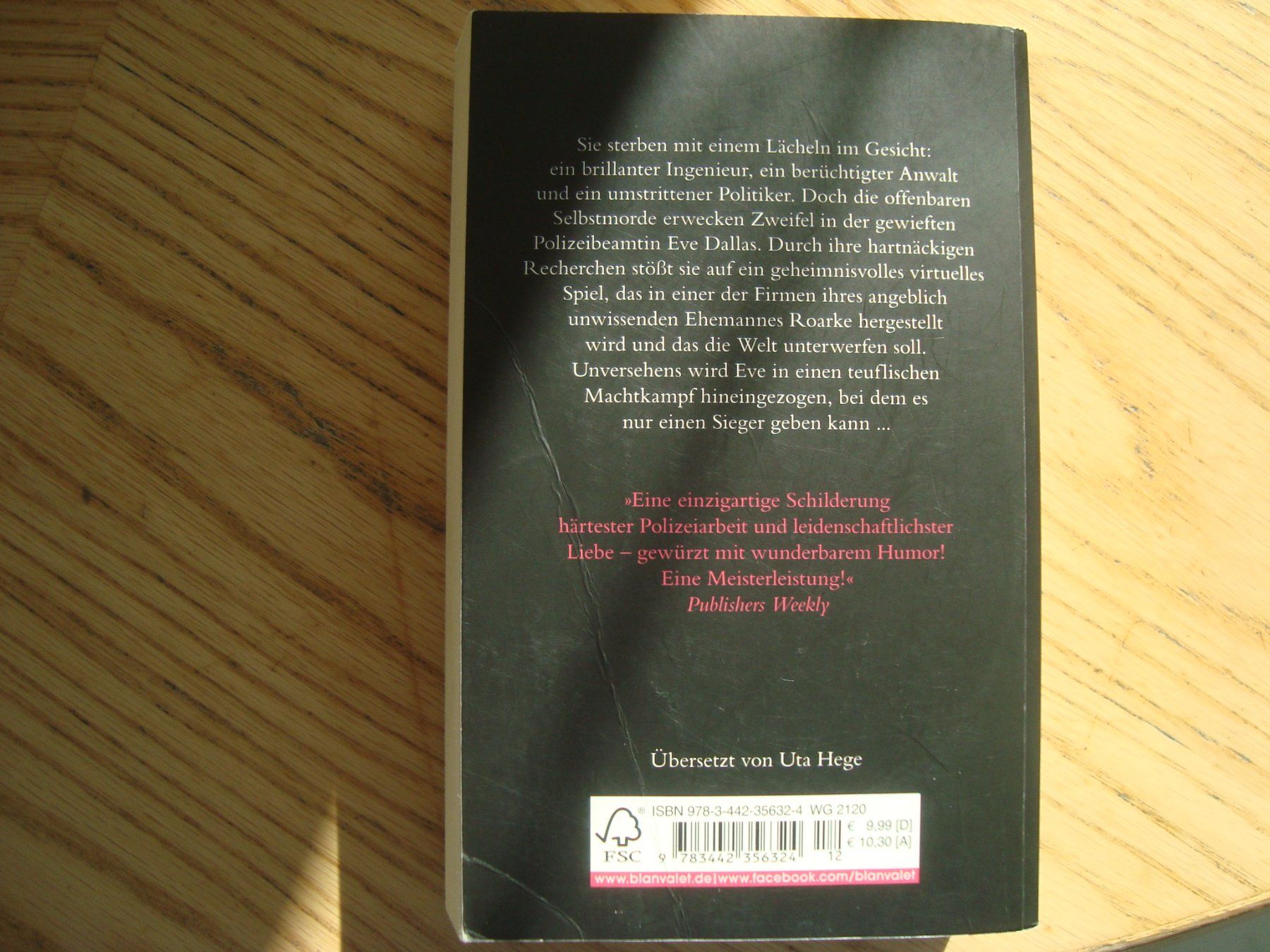 Libri: J.D. ROBB (3 Bücher) – Usato da Aesch LU venduto da wysshan 4
