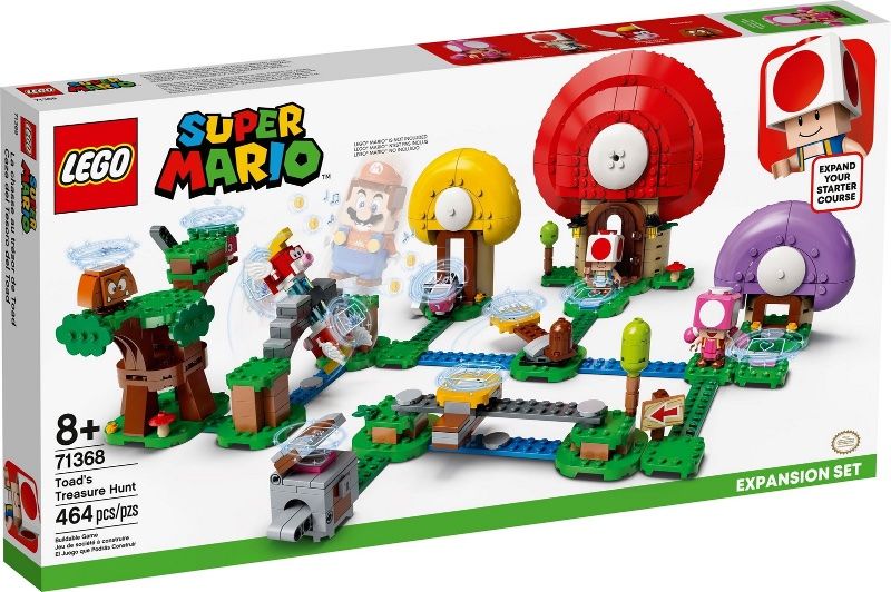 Lego Baukästen: Lego 71368 - Toad's Treasure Hunt - Expansion Set – Gebraucht aus Seuzach von SawyerKingwood