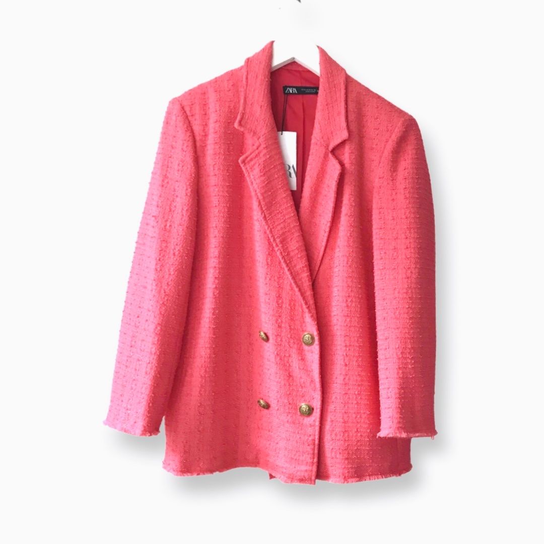 Zara Vestes: ZARA BOUCLE kurze Mantel/Jacke - neu - – Neuf (Voir description) à Jona par vanessasupermarket20 4