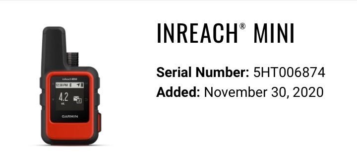 Garmin Navigatori: Garmin inReach Mini – Usato da Lachen SZ venduto da Vicuna001 4
