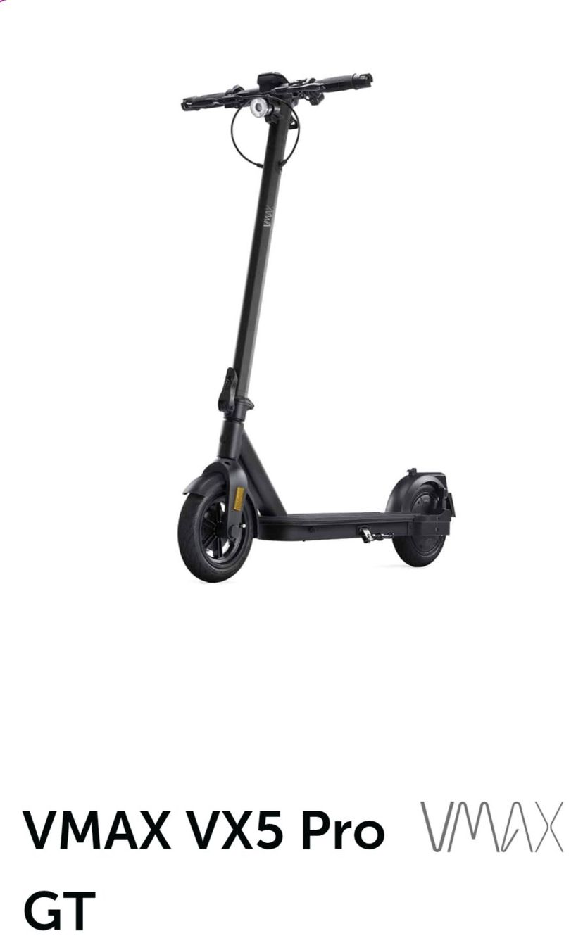 Scooters: VMAX VX5 Pro GT (20 km/h, 400 W, 40 km, Schwarz) – Gebraucht aus Wädenswil von Patriots