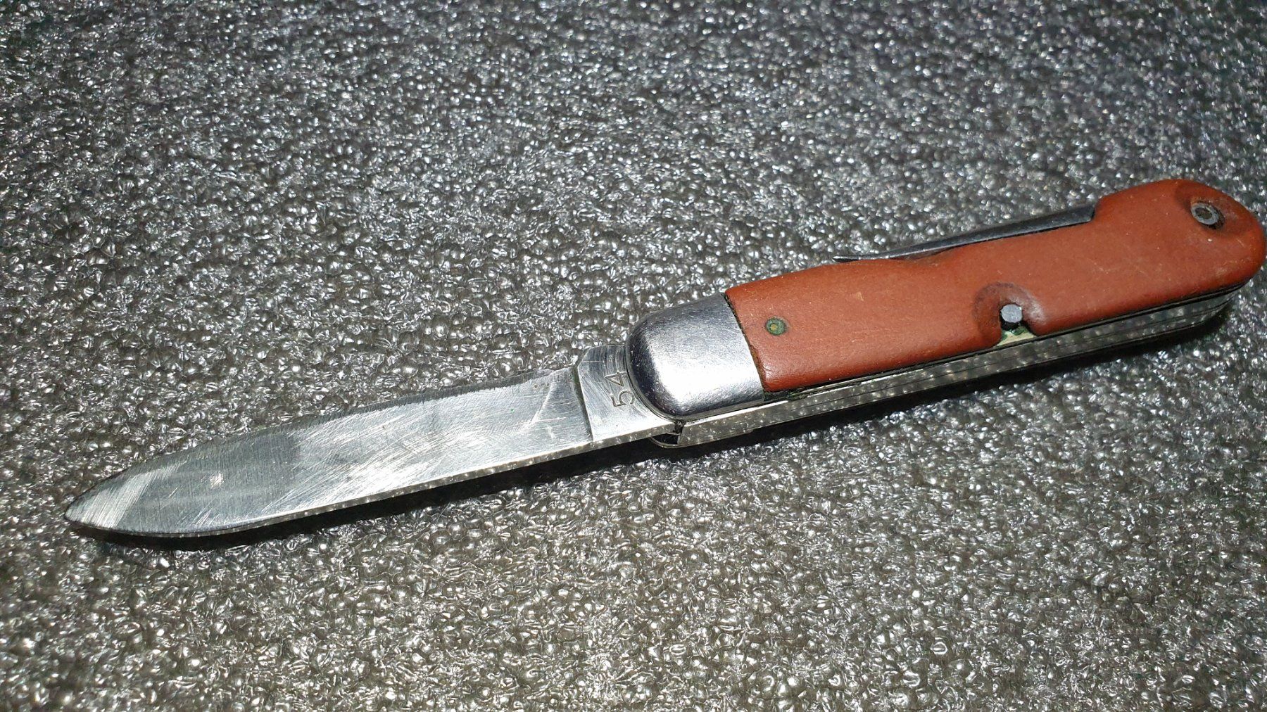 Victorinox Coltelli tascabile: Militaire Elsener 1954 Model Messer Holz – Usato da Val D Illiez venduto da SnowRoof 1