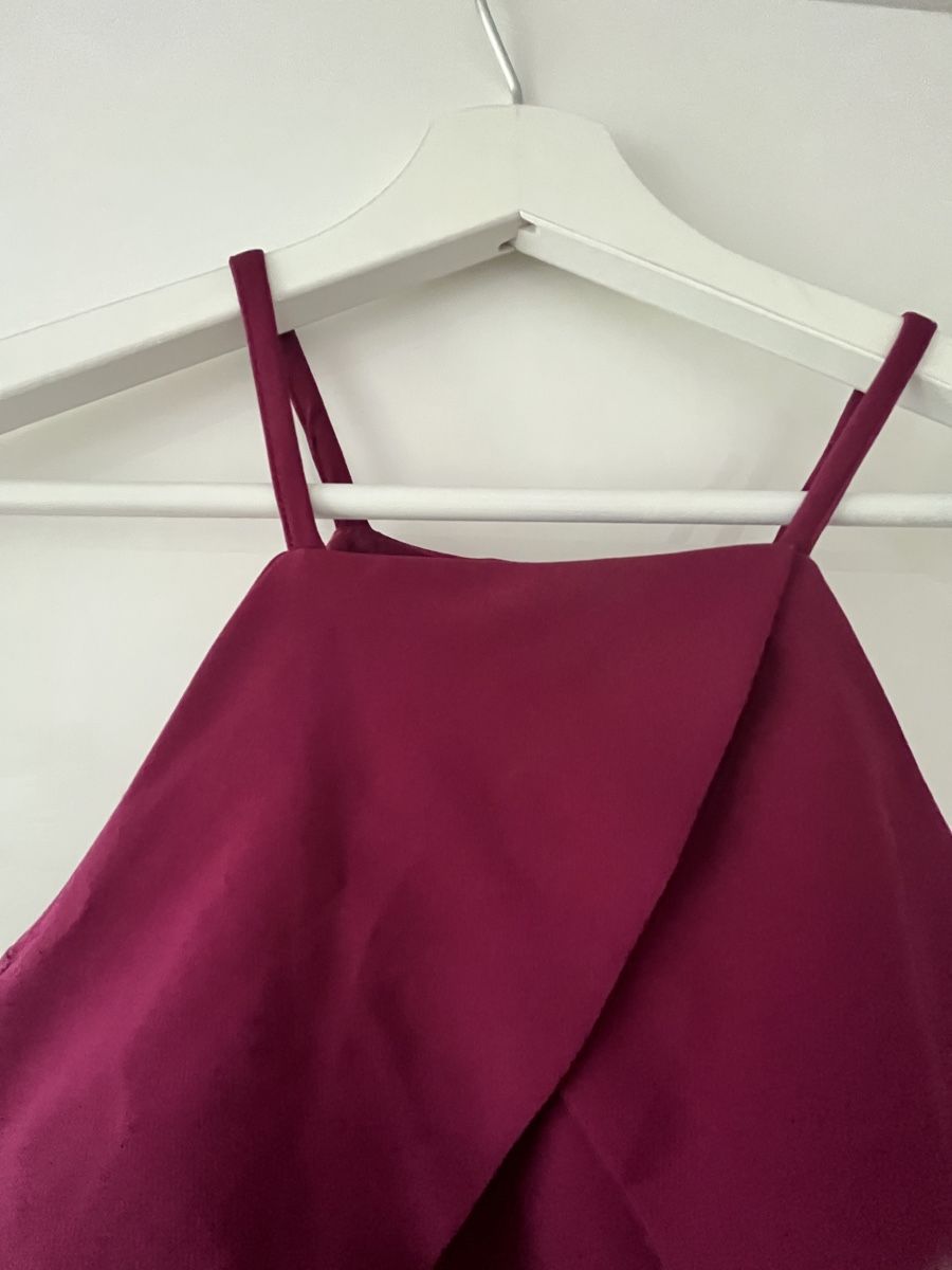 Vestiti: Bordeaux Kleid – Nuovo (secondo la descrizione) da Nussbaumen AG venduto da c.4 2