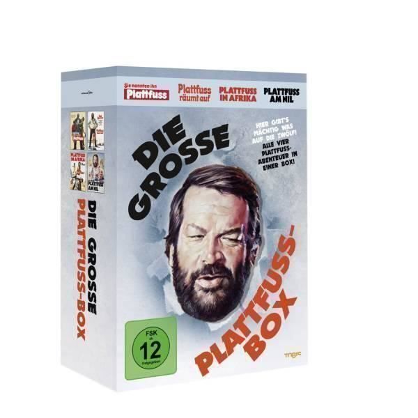 Tutti i DVDs: Bud Spencer - Die große Plattfussbox (DVD) – Nuovo e nell'imballaggio originale da Eschen venduto da 33shaggy33