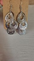 Ohrringe Modeschmuck Boho Style silberfarben NEU
