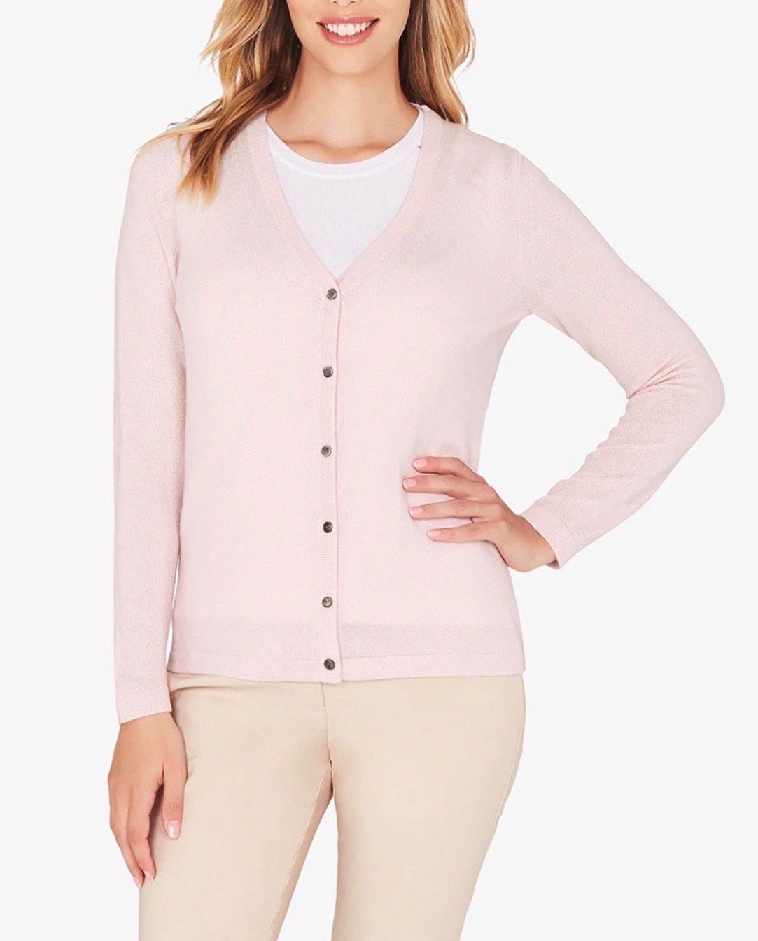 Promod Pullover & Sweatshirts: MOHITO M /NP22CHF Strickjacke Pullover Rosa – Neu (gemäss Beschreibung) aus Kölliken von Prscoo 1