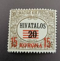 Ungarn alte briefmarke