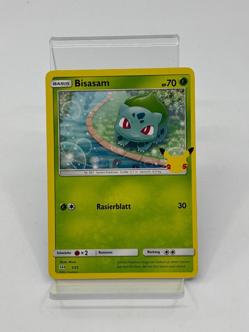 Pokémon Carte collezionabili: Pokemon Bisasam 1/25 – Usato da Herisau venduto da Pokemon2026