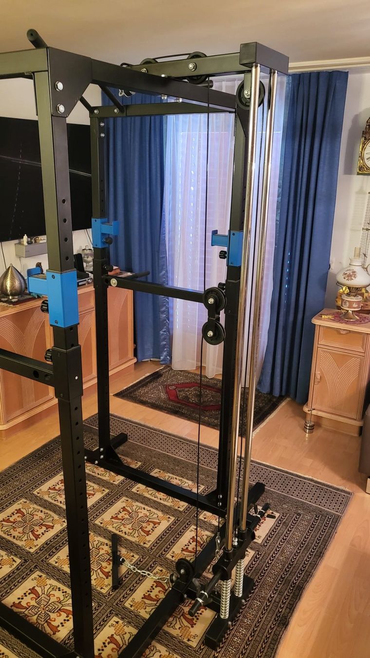 Altri accessori: Homegym Power Rack schwarz/blau – Usato da Trimbach venduto da Shwernugarm 3