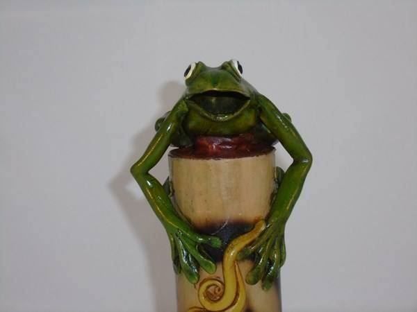 Candele: grosse Räucherstäbchenhalter Frosch – Nuovo (secondo la descrizione) da Minusio venduto da Chinatech