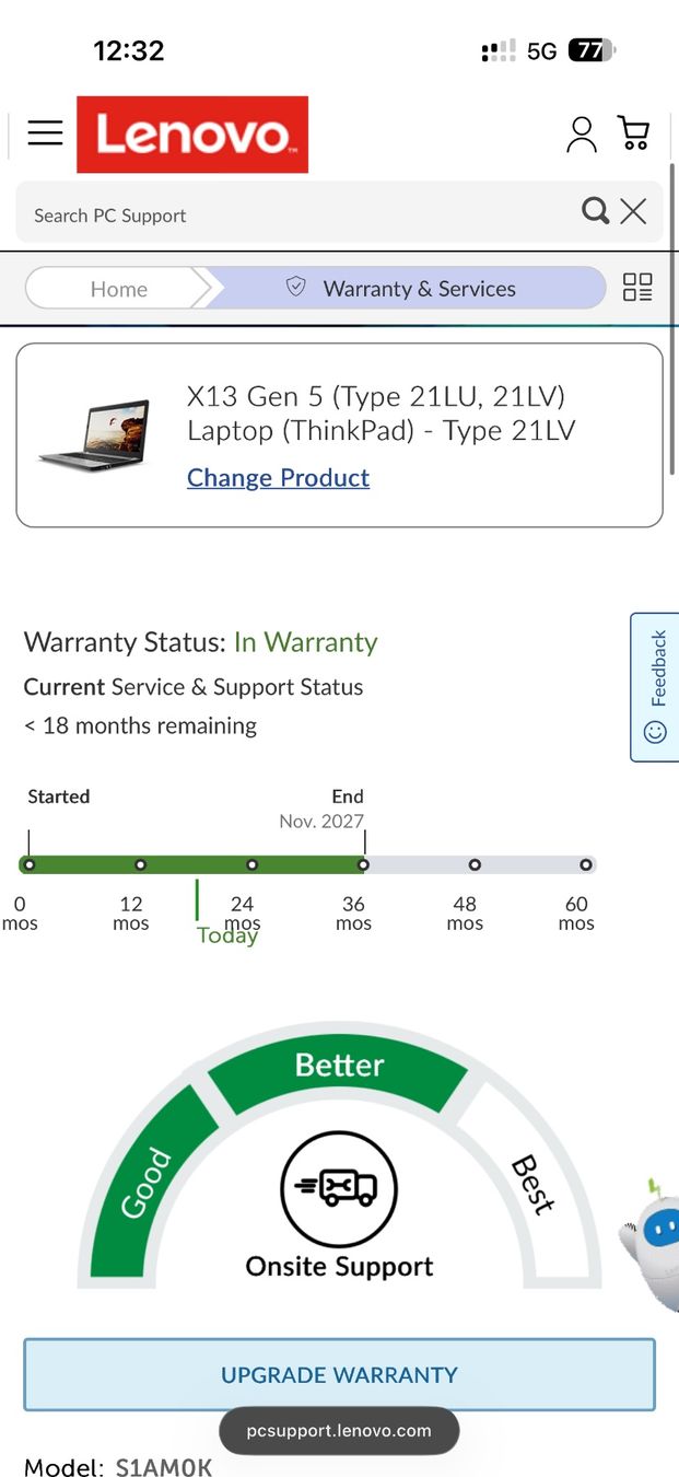 Lenovo Notebook: New Lenovo X13 gen 5 – Nuovo (secondo la descrizione) da Höri venduto da Binary_tech_ch 7