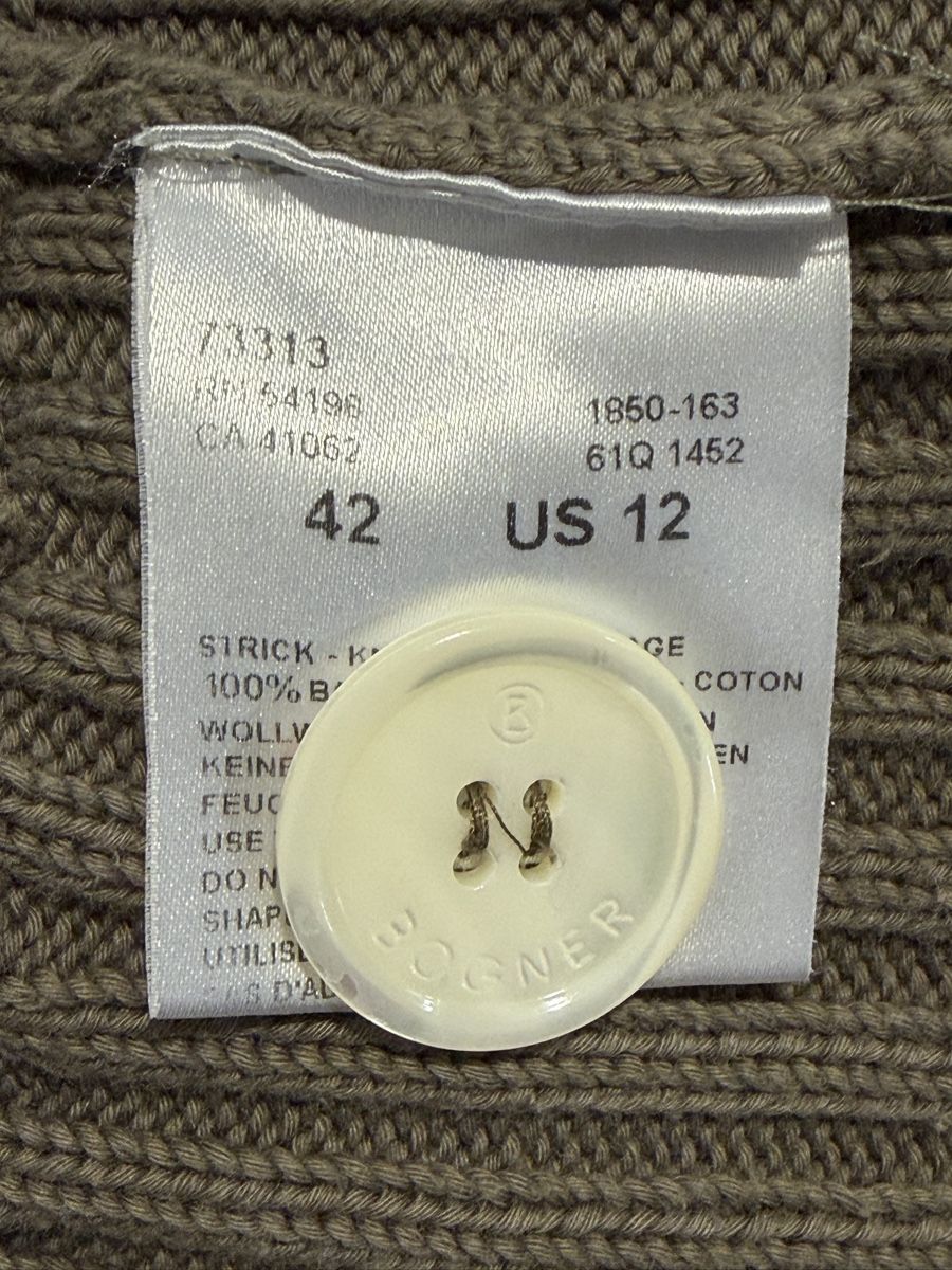 Bogner Maglioni & Felpe: Bogner Strickjacke oliv Grösse 42  – Usato da Elsau venduto da ivyfashion 3