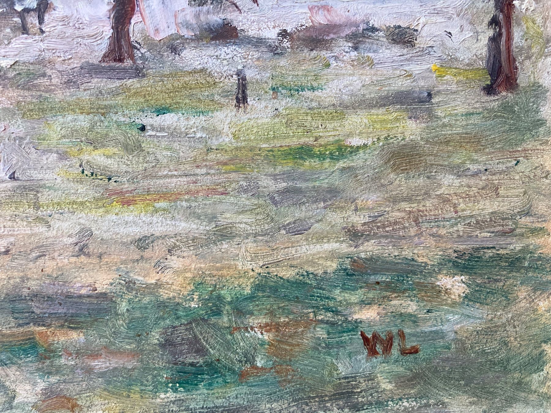 Gemälde: Ölgemälde, W.L. – Gebraucht aus Wetzikon ZH von artefix 1