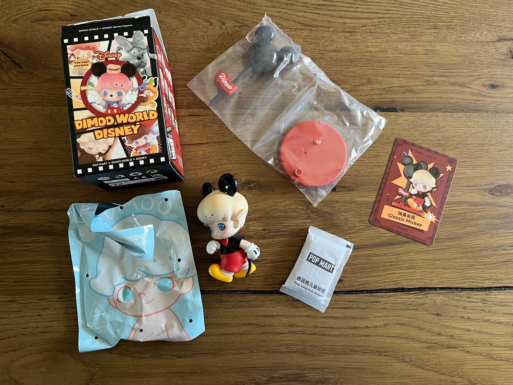 Pop Mart Figuren: Pop Mart Dimoo World Disney Classic Mickey – Neu (gemäss Beschreibung) aus Basel von elfeli81