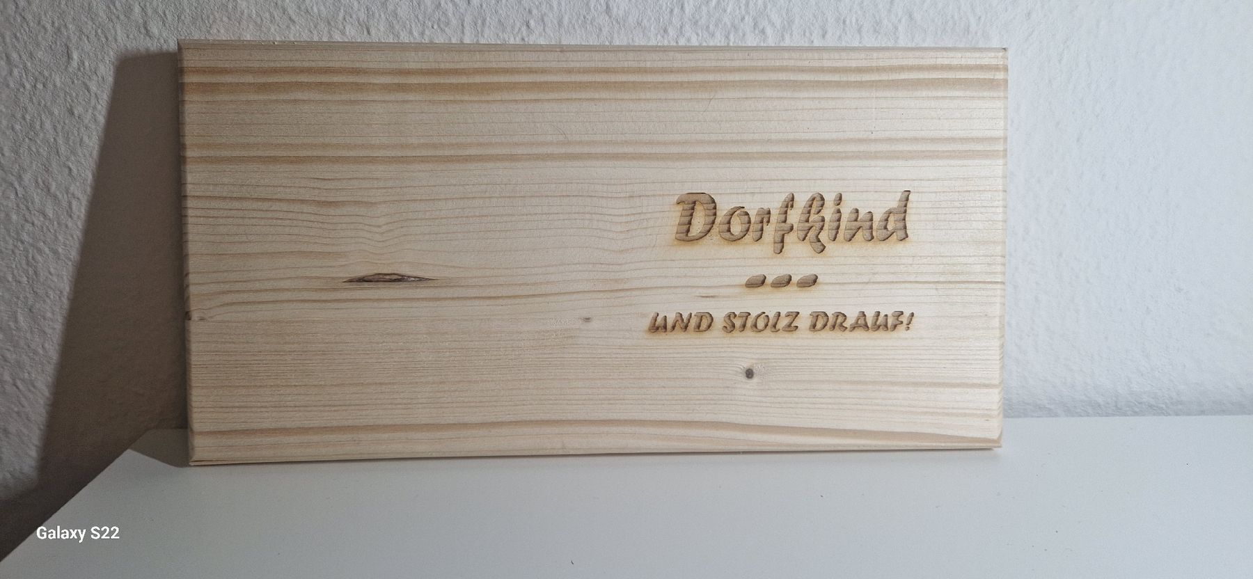 Holzartikel: Schönes Holzbrett Fichte – Neu und originalverpackt aus Brütten von Matossa1