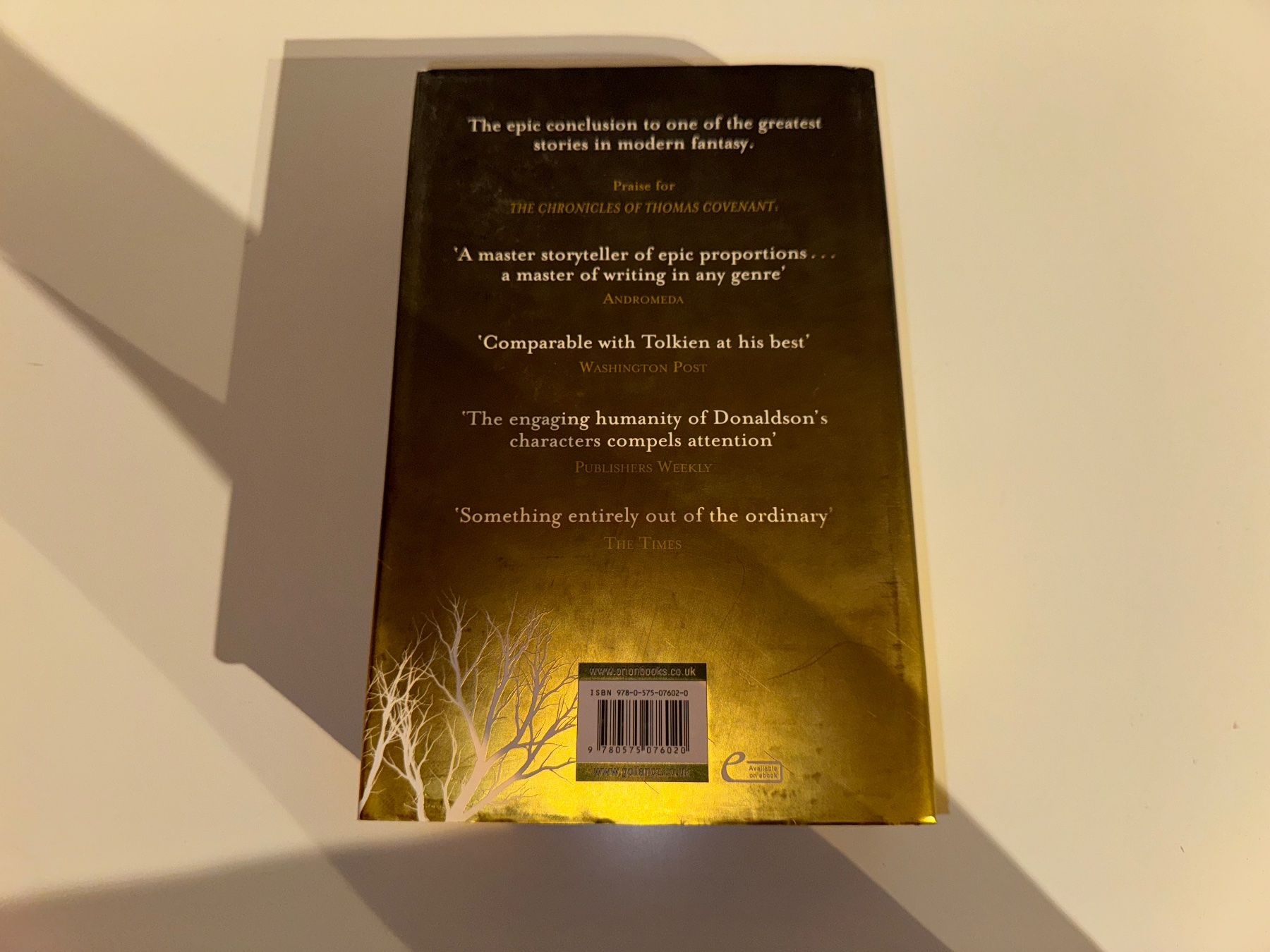 Libri: NOVEL: Stephen Donaldson, The last dark – Usato da Grosswangen venduto da English_books 9