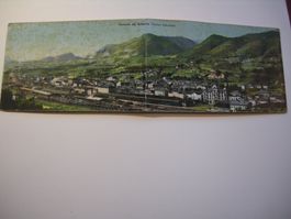 DOPPELKARTE - FERROVIA DEL GOTTARDO, CHIASSO PANORAMA