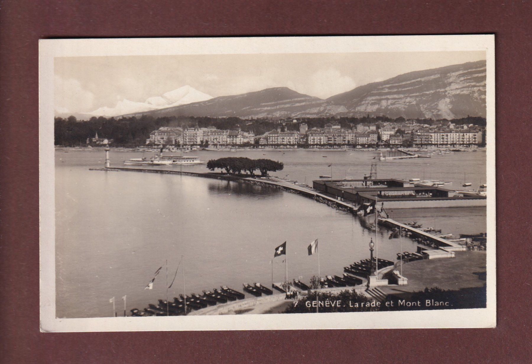 Cartoline postali: GENEVE - La Jetée – Usato da Pully venduto da nicecards-shop